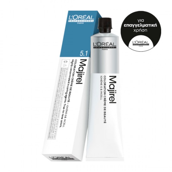 LOREAL MAJIREL ABSOLU 5.1 ΚΑΣΤΑΝΟ ΑΝΟΙΧΤΟ ΣΑΝΤΡΕ 50ml