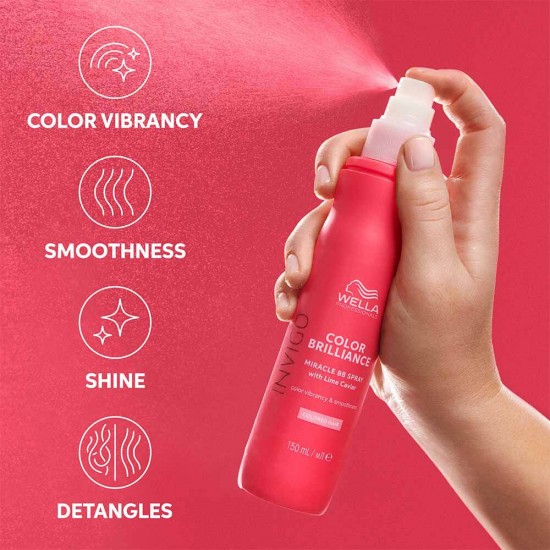 WELLA INVIGO COLOR BRILLIANCE MIRACLE BB LEAVE IN SPRAY 150ml WELLA INVIGO COLOR BRILLIANCE MIRACLE BB LEAVE IN SPRAY 150ml
