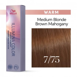 WELLA ILLUMINA 7/75 60ml ΞΑΝΘΟ ΚΑΦΕ ΜΑΟΝΙ