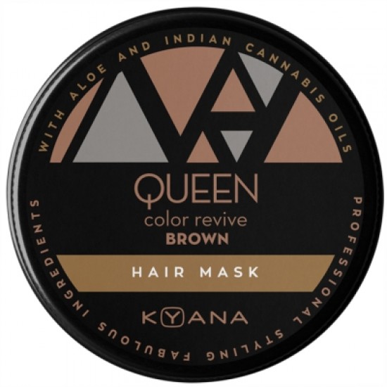 Kyana Queen Color Revive Hair Mask Brown 100ml