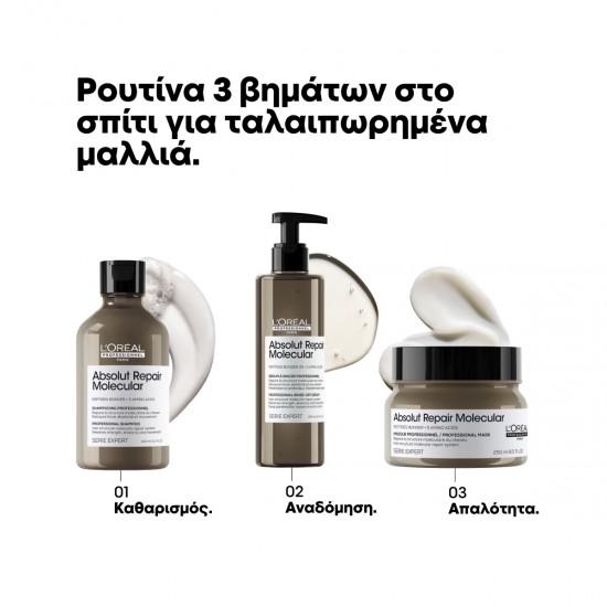 LOREAL ABSOLUT REPAIR MOLECULAR MASK 250ml LOREAL ABSOLUT REPAIR MOLECULAR MASK 250ml