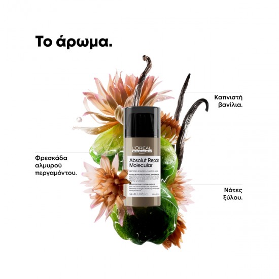 LOREAL ABSOLUT REPAIR MOLECULAR LEAVE-IN MASK 50ml LOREAL ABSOLUT REPAIR MOLECULAR LEAVE-IN MASK 50ml