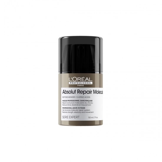 LOREAL ABSOLUT REPAIR MOLECULAR LEAVE-IN MASK 50ml LOREAL ABSOLUT REPAIR MOLECULAR LEAVE-IN MASK 50ml