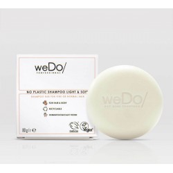 Wedo No Plastic Light & Soft Shampoo Bar 80gr