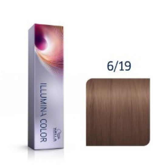 WELLA ILLUMINA 6/19 60ml ΞΑΝΘΟ ΣΚΟΥΡΟ ΣΑΝΤΡΕ ΦΥΜΕ