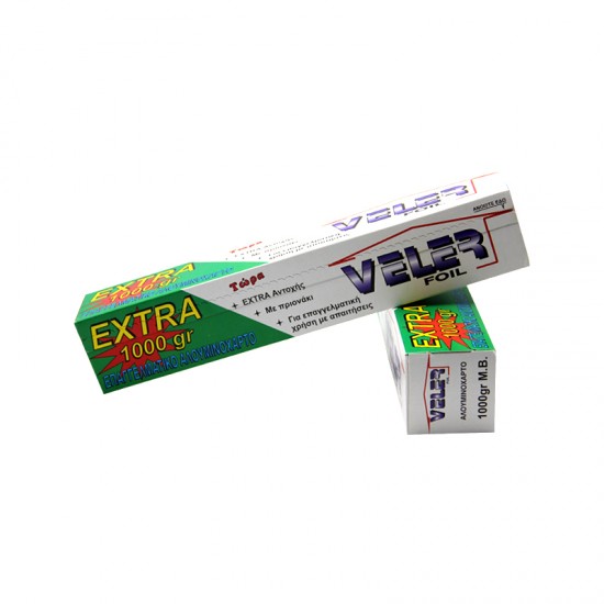 VELER FOIL ΕΠΑΓΓΕΛΜΑΤΙΚΟ ΑΛΟΥΜΙΝΟΧΑΡΤΟ 1000gr