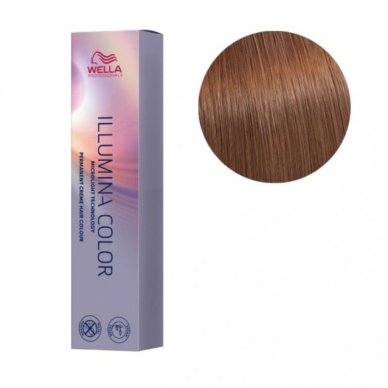 WELLA ILLUMINA 7/53 60ml ΜΕΣΑΙΟ ΞΑΝΘΟ ΧΡΥΣΟ ΜΑΟΝΙ
