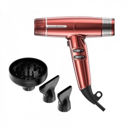 GAMA Professional IQ Lite Perfetto Hair Dryer 1500 watt Red