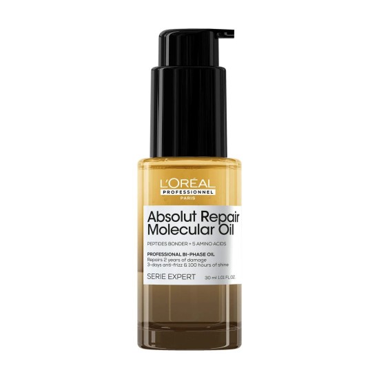LOREAL ABSOLUT REPAIR MOLECULAR BI-PHASE OIL 30ml LOREAL ABSOLUT REPAIR MOLECULAR BI-PHASE OIL 30ml