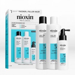 Nioxin Σύστημα 3 Loyalty Kit (Shampoo 300ml, Conditioner 300ml, Θεραπεία 100ml) 700ml