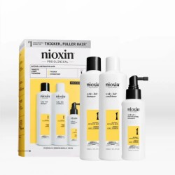 Nioxin Σύστημα 1 Loyalty Kit (Shampoo 300ml, Conditioner 300ml, Θεραπεία 100ml) 700ml