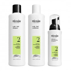 Nioxin Σύστημα 2 Trial Kit (Σαμπουάν 150ml, Conditioner 150ml, Θεραπεία 40ml) 340ml