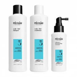 Nioxin Σύστημα 3 Trial Kit (Shampoo 150ml, Conditioner 150ml, Θεραπεία 50ml) 350ml