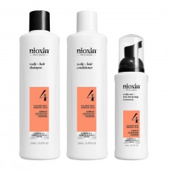Nioxin Σύστημα 4 Trial Kit (Shampoo 150ml, Conditioner 150ml, Θεραπεία 40ml) 340ml