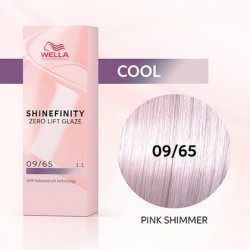 Wella Shinefinity Zero Lift Glaze 09/65 Very Light Blonde Violet Mahogany (Pink Shimmer)