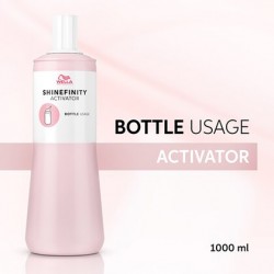 Wella Shinefinity Activator - Bottle Application  1000ml 2%