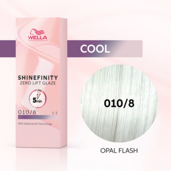Wella Shinefinity Zero Lift Glaze 010/8 Base Opal Flash 60ml